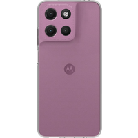 Just in Case Soft Design Motorola Moto G17 / G17 Power Back Cover Transparant