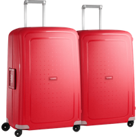 Samsonite S'Cure Spinner 75cm Duo Pack Crimson Red