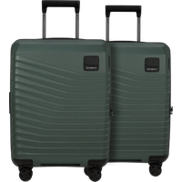 Samsonite Intuo Expandable Spinner 55cm Duo Pack Olive Green