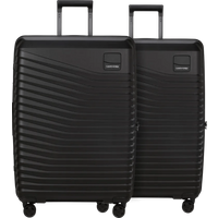 Samsonite Intuo Expandable Spinner 75cm Duo Pack Black
