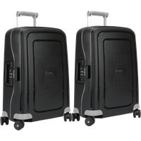 Samsonite S'Cure Spinner 55cm Duo Pack Black