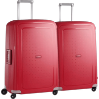 Samsonite S'Cure Spinner 69cm Duo Pack Crimson Red