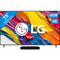 LG 75 QNED82 4K (2025) + Sonos Ray Zwart