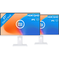 BlueBuilt 27 inch Quad HD Monitor Duo pack