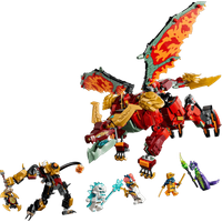 LEGO Ninjago Wyldfyre's Transformerende Drakenmecha 71868
