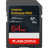 SANDISK Extreme PRO SDXC 64GB 90MB/s