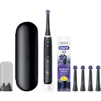 Oral-B iO 5N Zwart + 4 opzetborstels voor wittere tanden