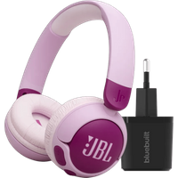 JBL JR320BT Paars + Oplader