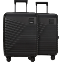 Samsonite Intuo Expandable Spinner 55cm Duo Pack Black