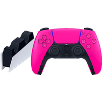 Sony PlayStation 5 DualSense draadloze controller Nova Pink + oplaadstation
