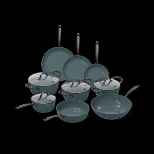 Slate Pannenset 9-delig