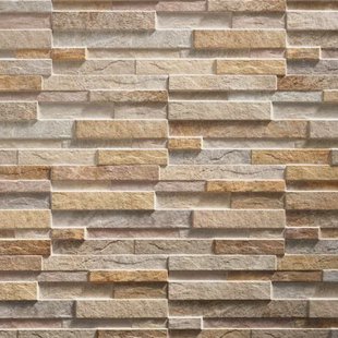 Steenstrip Firenze - Crème - Keramiek - 42x16 Cm - 0,94 M²