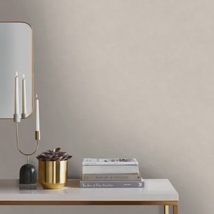 Decomode Vliesbehang Velvet De Luxe - Taupe - 10,05m X 52cm