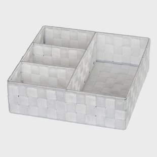 Wenko Organizer Adria 4-vaks 32x32x10cm Wit