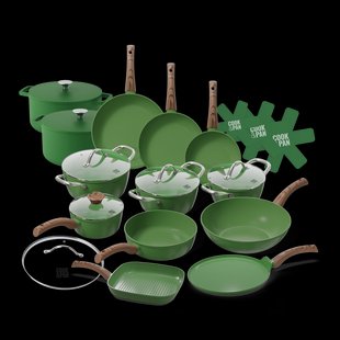 Go Green Pannenset 15-delig