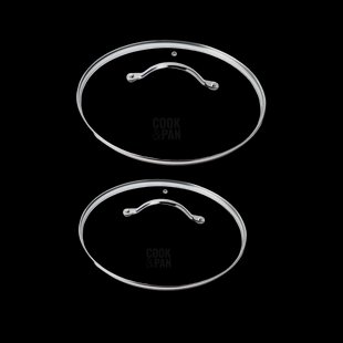 Glazen Deksel Set 2-Delig