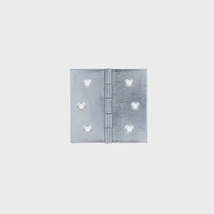 Vynex Meubelscharnier - Verzinkt Staal - 40x40 Mm - 4 Stuks