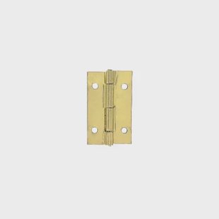 Vynex Federale Scharnier - Messingstaal - 15x9 Mm - 4 Stuks