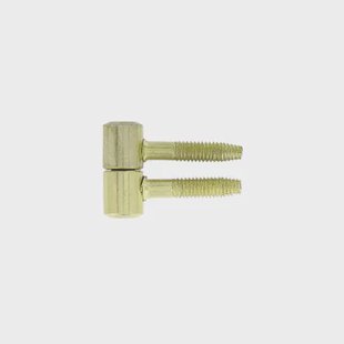 Vynex Inboorpaumelle - Vernikkeld Staal - Ø 13 Mm - 2 Stuks