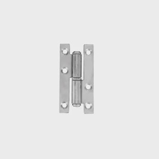 Vynex Bladpaumel Links - Geel Verzinkt Staal - 140x55 Mm - 2 Stuks