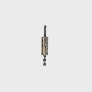 Vynex Paumelle - Verbronsd Staal - 40 Mm - 2 Stuks