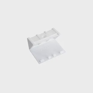 Vynex Groothoek Wit Plastic 24x43x23mm 4 Stuks