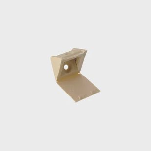 Vynex Meubelklamp - Plastic Crème - 24x23x23 Mm - 4 Stuks