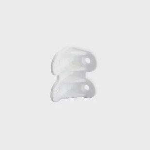 Vynex Hoekbeugel Wit Plastic 24x24x36mm