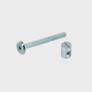 Vynex Spaanplaatschroef Verzinkt Vlakke Kop Torx - 6x60mm - 4 Stuks