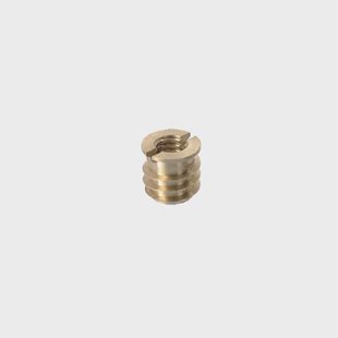 Vynex Inzetmoer - M8 - Messing - 4 Stuks