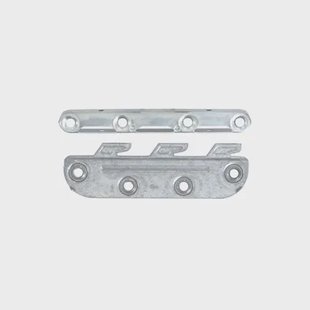 Vynex Meubelverbinder - Verzinkt Staal - Bedhaak - 130mm - 4 Stuks