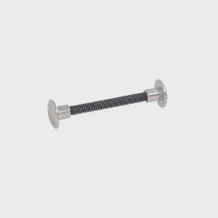 Vynex Spaanplaatschroef Messing Verzonken Kop - 4x45mm - 4 Stuks