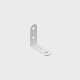 Vynex Stoelbeugel Staal Wit Geplastificeerd 40mm 4 Stuks