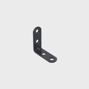 Vynex Stoelbeugel Staal Zwart Geplastificeerd 50mm 4 Stuks