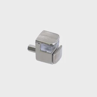 Vynex Plaatdrager - Vernikkeld Metaal - 5 Mm - 8 Stuks