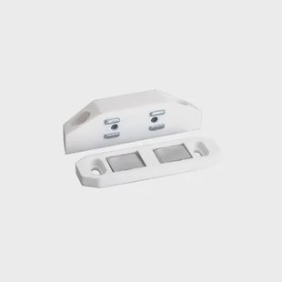 Vynex Plankdrager Cilindervormig - Kunststof Wit - 5,5/6 Mm - 12 Stuks