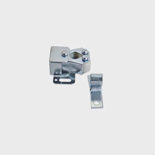 Vynex Magneetsnapper Met Vaste Vergrendeling - Verzinkt Staal - 25 Mm - 2 Stuks