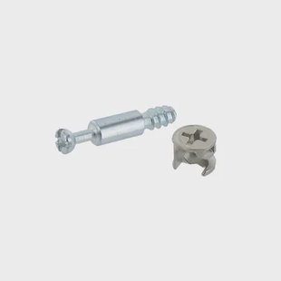 Vynex Universele Schroef Gegalvaniseerd Staal - 7x24mm - 4 Stuks