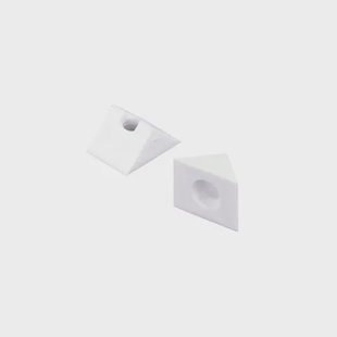 Vynex Hoekverbinder Plastic 15x11x11mm 20 Stuks