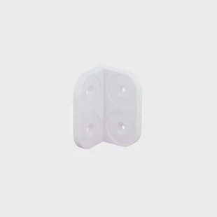 Vynex Verbindingssteun Plastic 28x28x44mm 4 Stuks