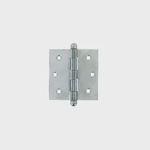 Vynex Bolknopscharnier - Verzinkt Staal - 75x75 Mm