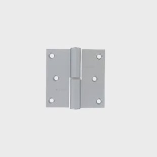 Vynex Bouwscharnier - Aluminium - 80x80 Mm - 3 Stuks