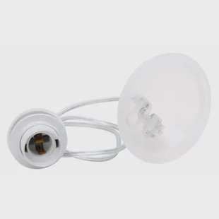 Kopp Snoerpendel E27 Met Kap 110mm Transparant