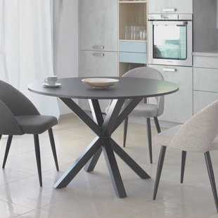 Kave Home Ronde Eettafel 'Argo' 120cm, kleur Zwart