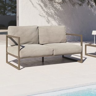 Kave Home 2-zits Tuinbank 'Comova' 150cm, kleur Groen