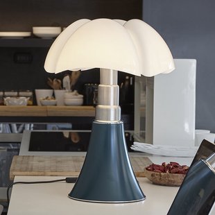 Pipistrello Med, dimmer, agave Martinelli Luce - Woonkamer - Designer - Metaal - Met lampenkap