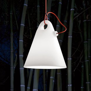Trilly buiten hanglamp, stekker, Ø 27 cm Martinelli Luce - Terras - Designer - Kunststof - 1 lamp