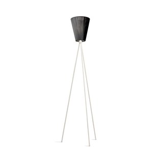 Oslo Wood VloerLamp Wit/Zwart Northern - Woonkamer - Metaal