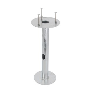 Egersund LED tuinpadverlichting, 63 cm, grafiet, grondanker Norlys - Aluminium