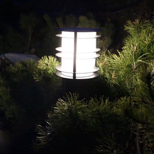 Tuinpadverlichting Stockholm 28 cm, zwart, met betonnen voet Norlys - Aluminium